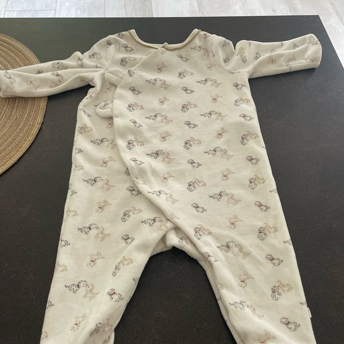 Pygama sergent major blanc 6 mois - photo numéro 2