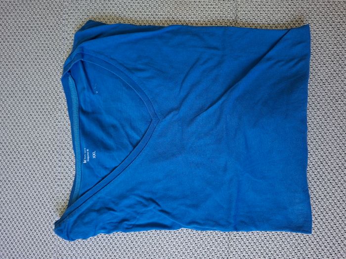 T-Shirt bleu Kiabi Taille XXL