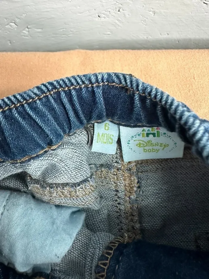 Jean souple Disney bleu dory et nemo 6 mois - photo numéro 4