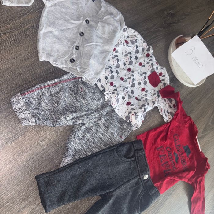 Lot vêtement bébé garçon 3 mois