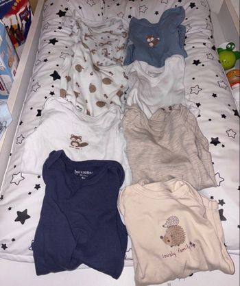 8 bodies a manche longues 6mois bébé garçon