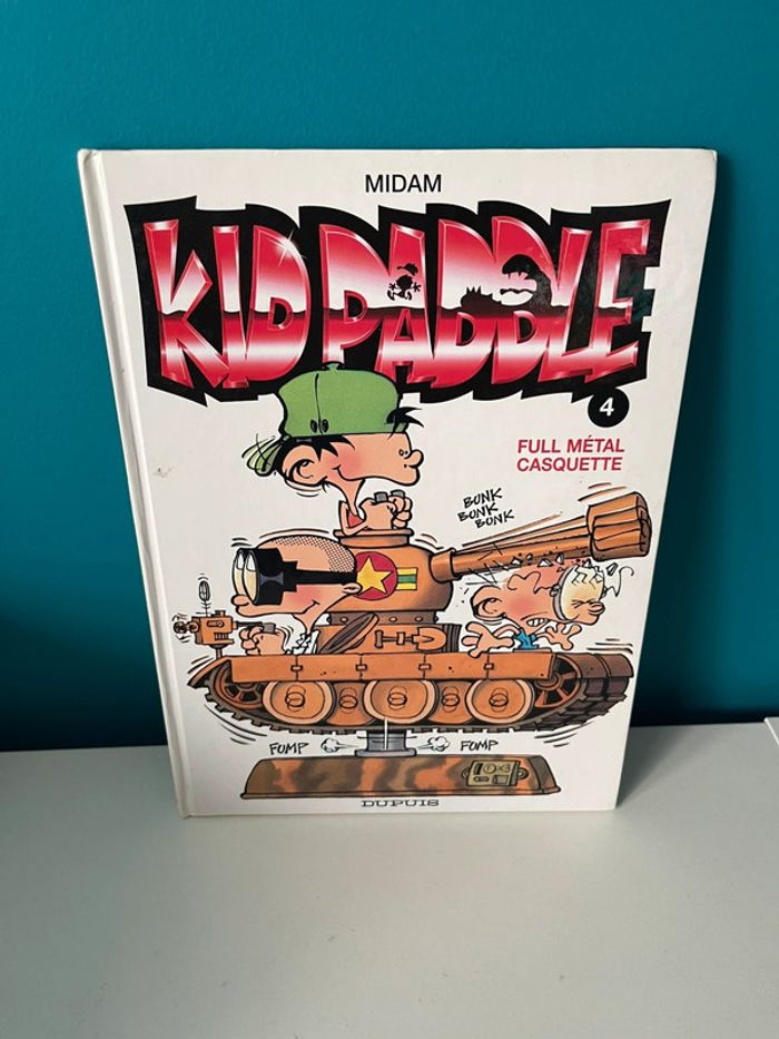 Bande dessinée kid paddle tome 4 full métal casquette