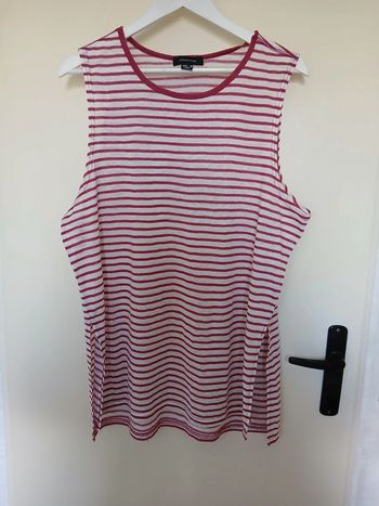 Débardeur rayé femme