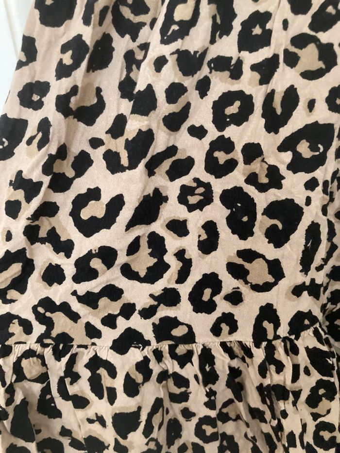 Robe chemise léopard Stradivarius – Taille S - photo numéro 4