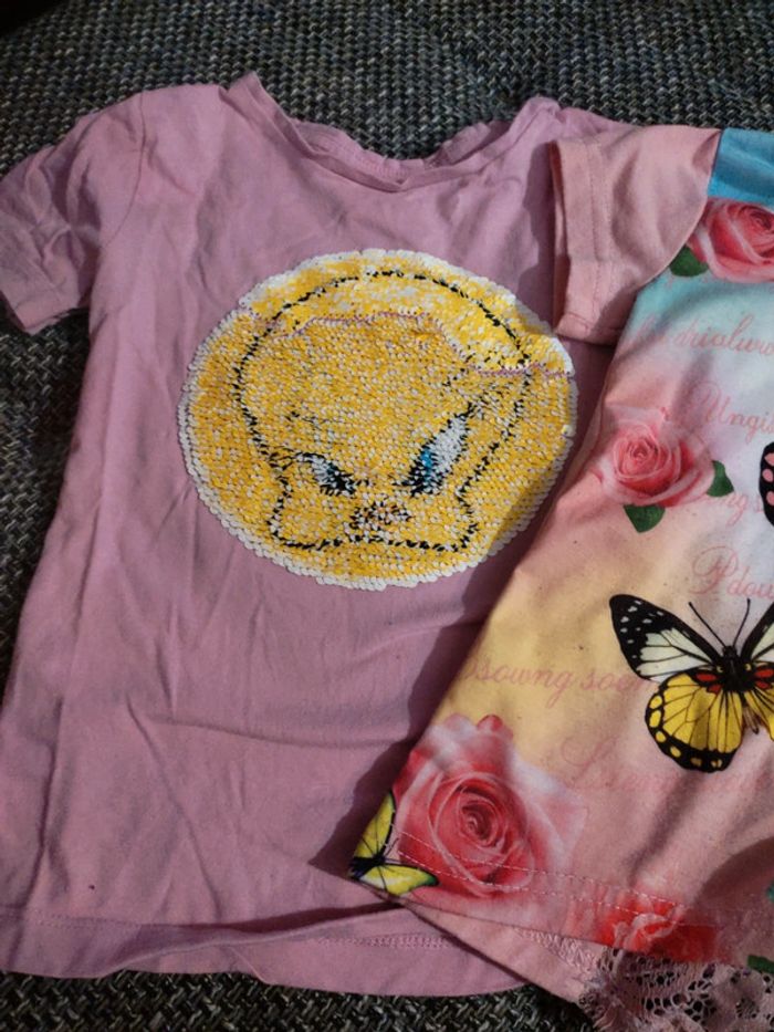 Lot de t shirt 4 ans - photo numéro 2