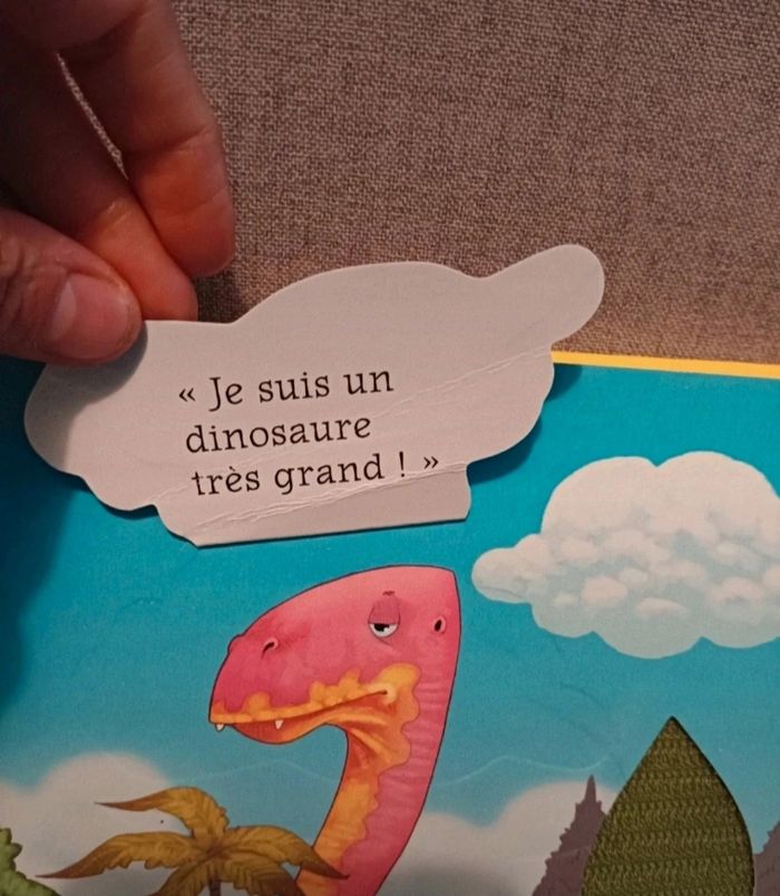 Livre avec volets où est tu petit dinosaure - photo numéro 4