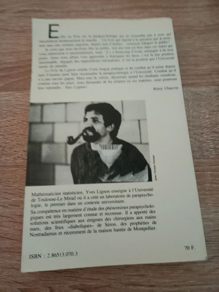 Yves Lignon 📚 Parapsychologie - photo numéro 2
