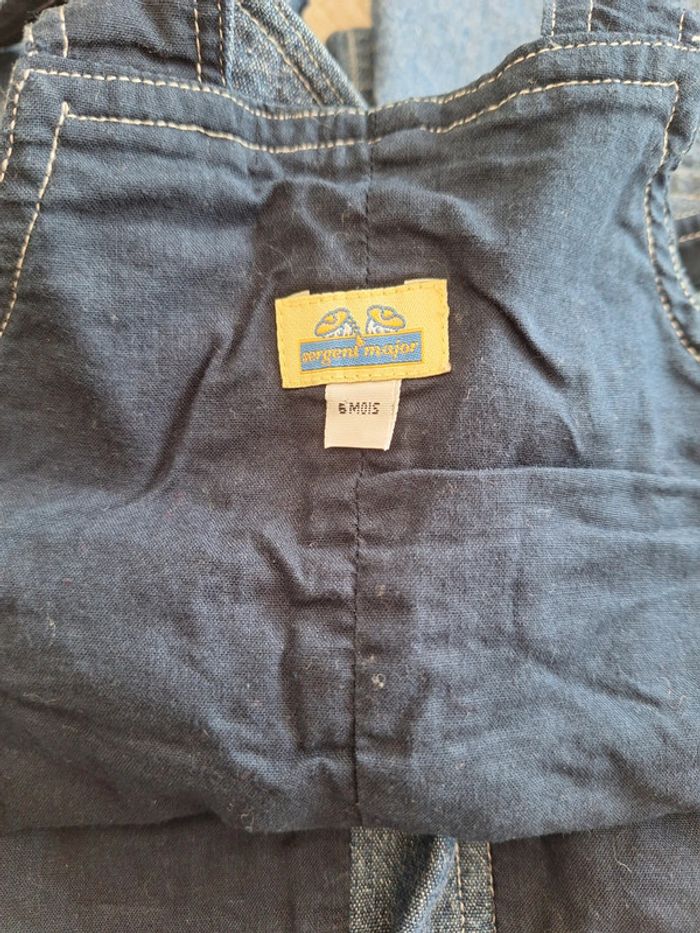 Salopette en jean 6 mois Sergent Major - photo numéro 8
