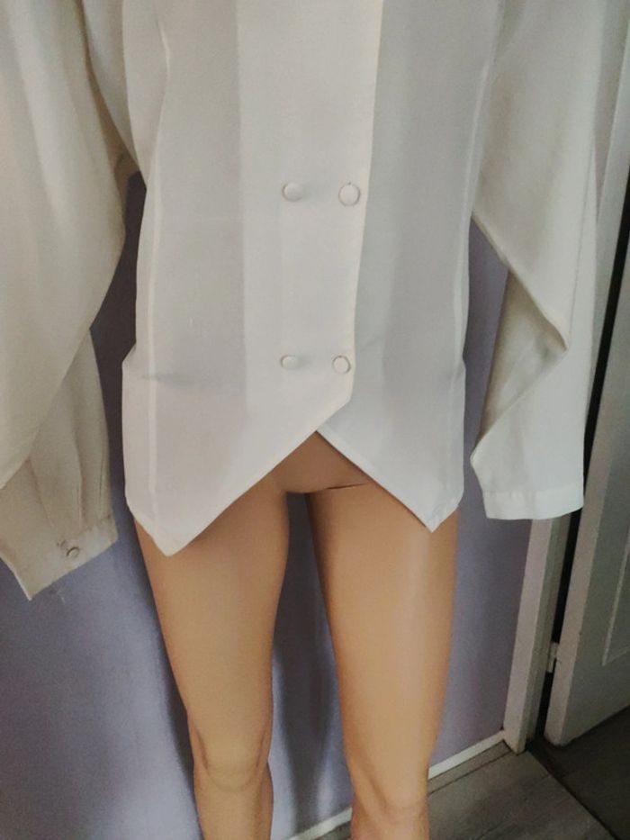 Chemise maître d'hôtel grande taille - photo numéro 3