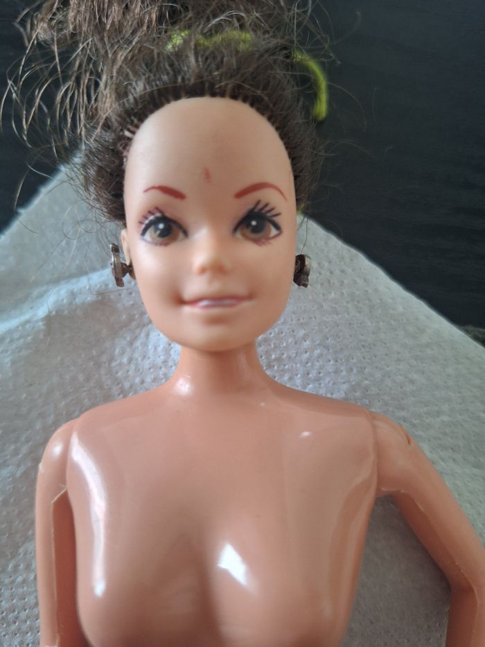 Barbie hindou brune tres rare - photo numéro 9