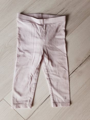 Vêtement bébé fille legging rose pâle Obaïbi 12 mois