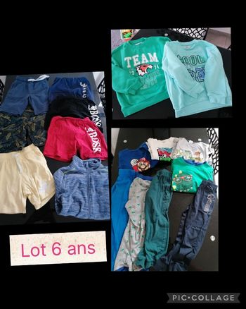 Lot 6 ans garçon