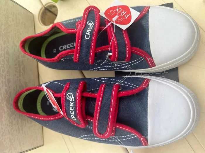 Basket en toile creeks taille 32 - photo numéro 3