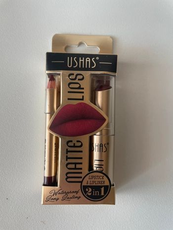 Rouge à lèvres + crayon à lèvres