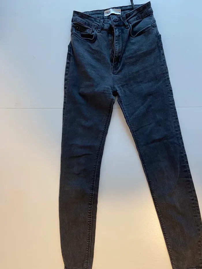 Jean s taille haute T34 - photo numéro 2
