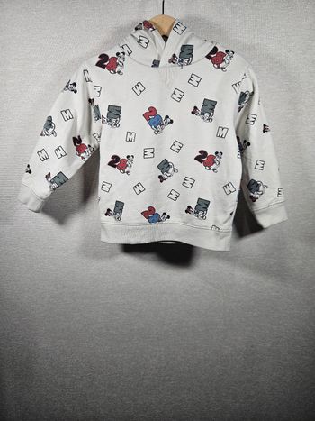 Sweat à capuche  Mickey  orchestra  3 ans