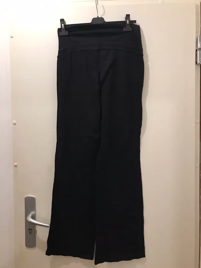 Pantalon femme enceinte 🤰 calinkalin bleu marine taille 36 - photo numéro 2