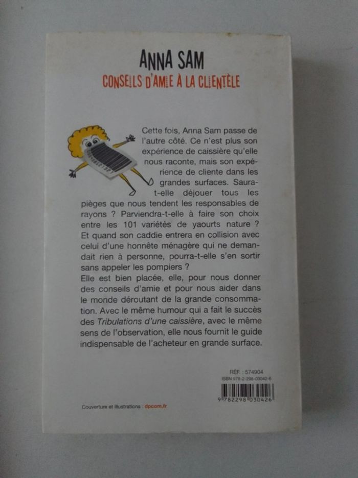 Anna Sam - Conseils d'amie à la clientèle - photo numéro 2