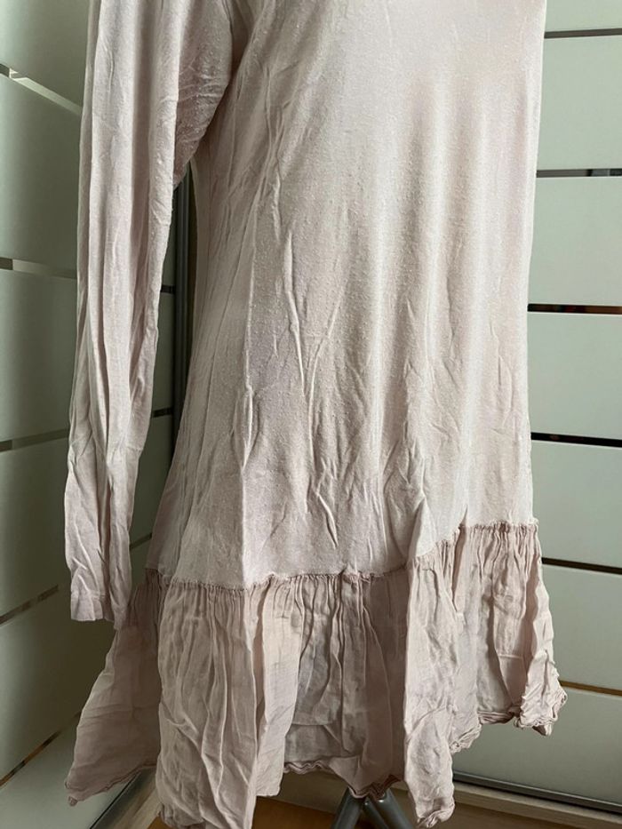 Tunique rose pale taille unique - photo numéro 6