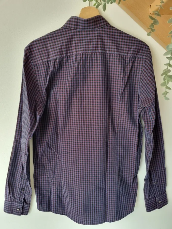 Chemise à carreaux Pierre Clarence - photo numéro 2