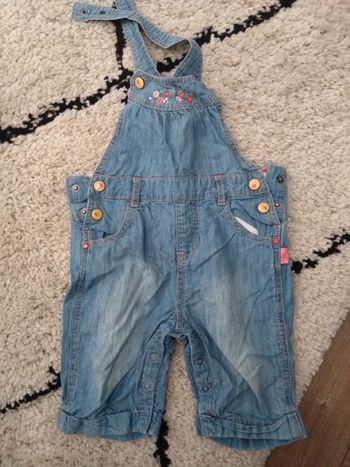 Salopette en jean bébé 18 mois sergent major