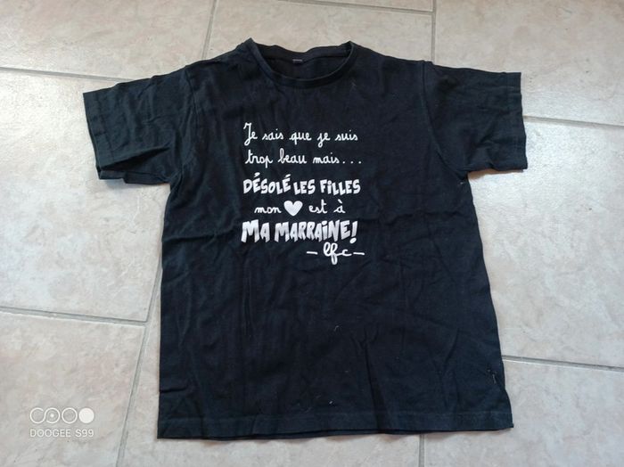 Maillot a texte garçon