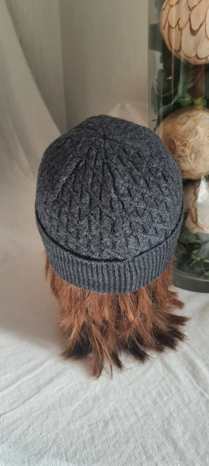 Bonnet mixte "Bugatti" gris - photo numéro 3