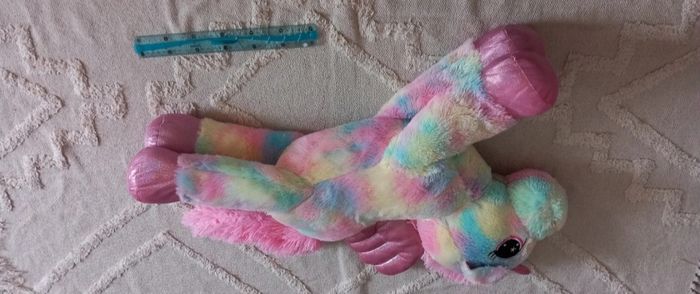 Licorne peluche multicolore - photo numéro 2