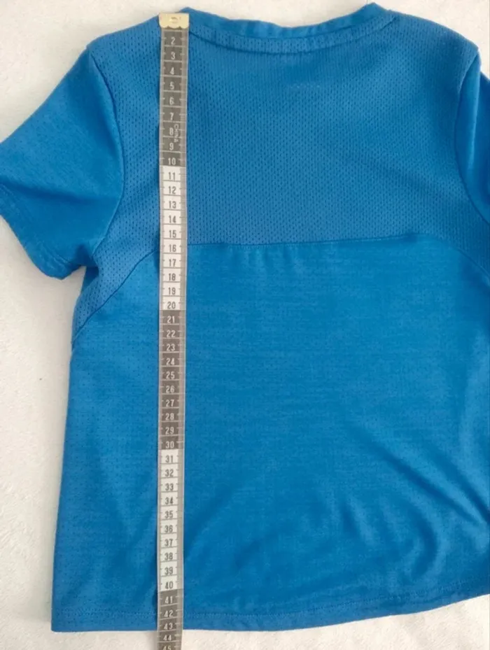 Camiseta deportiva azul – Decathlon - photo numéro 2