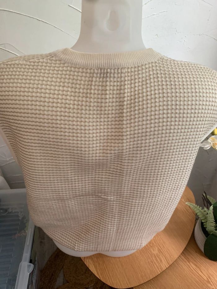 Veste Lecomte vintage sans manches  taille 40 - photo numéro 6