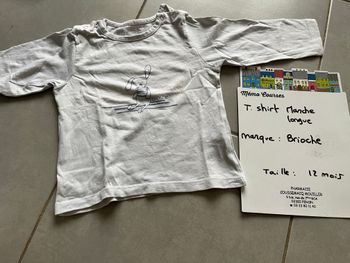 T shirt garçon 12 mois