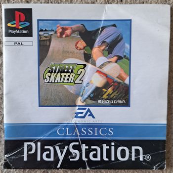 🎮 Notice Street Skater 2 Sony PlayStation 1 PS1