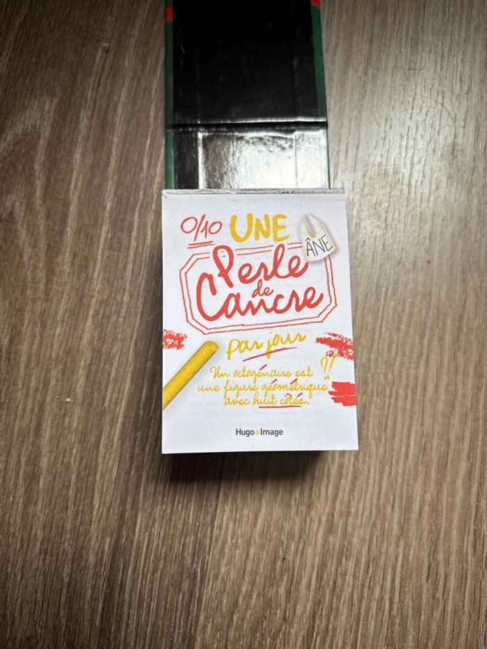 Calendrier une perle de cancre - photo numéro 2
