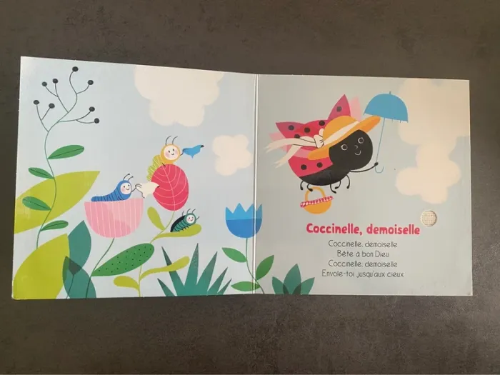 Livre sonore « Mes chansonnettes » Gallimard Jeunesse - photo numéro 4