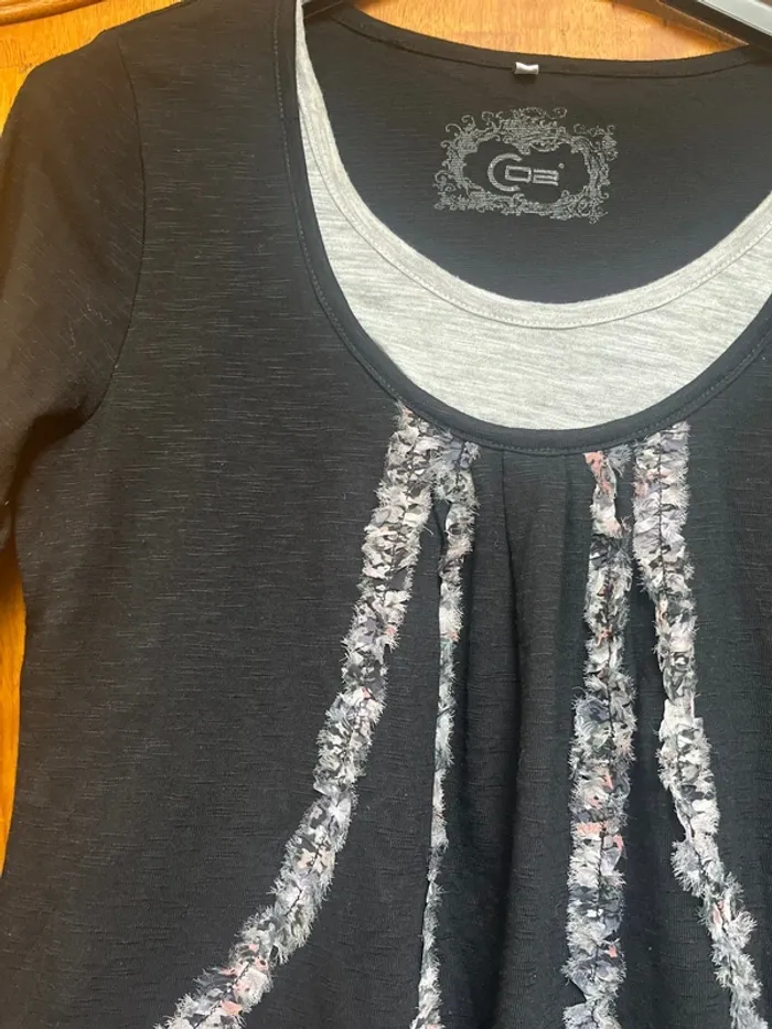 Robe CO2 noir, taille S - photo numéro 4