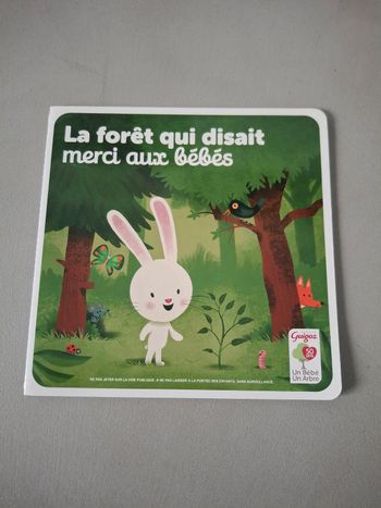 Livre "La forêt qui disait merci aux bébés"