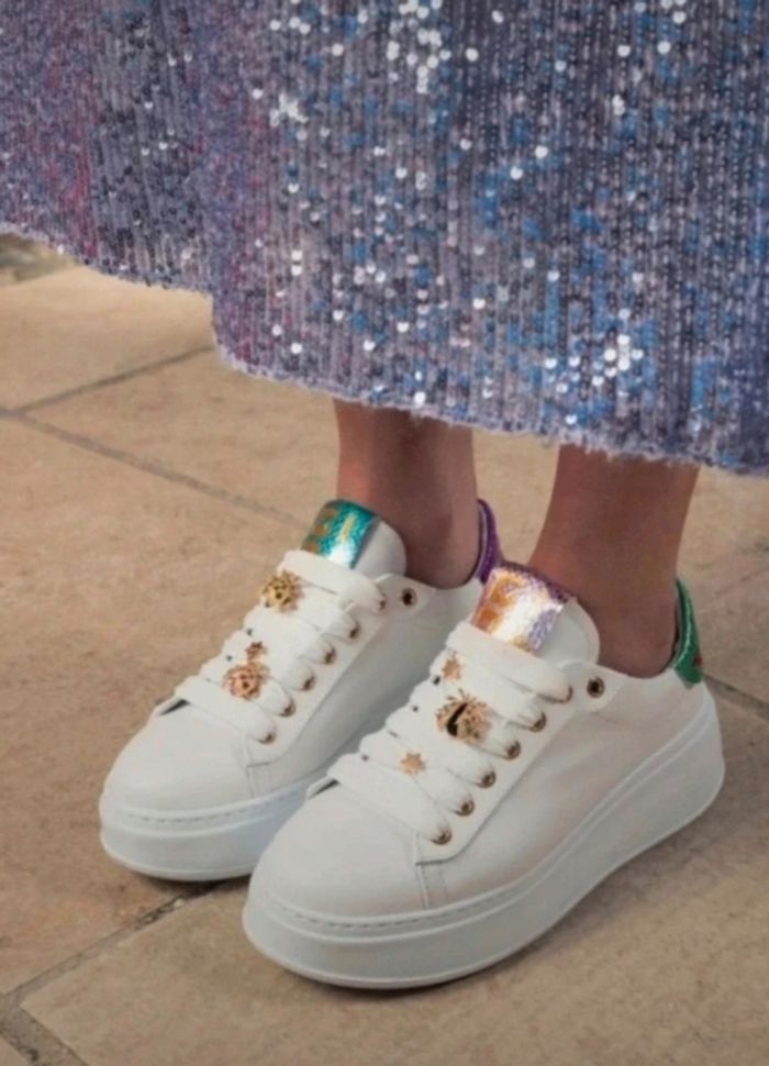 Sneackers cuir Gio + - photo numéro 3