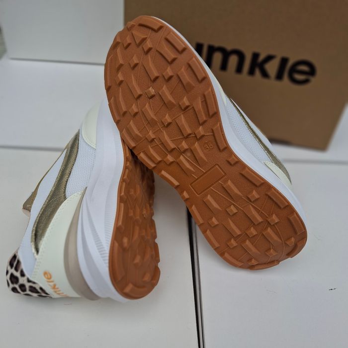 Chaussure à Lacets Bakste Pimkie Blanc Léopard - photo numéro 2