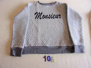 Beau Sweat Matelassé - 10 ans