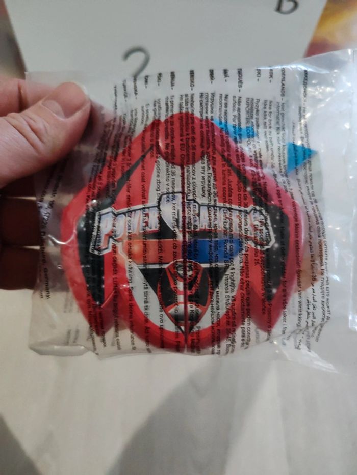 Figurine McDonald's power Rangers {} - photo numéro 2