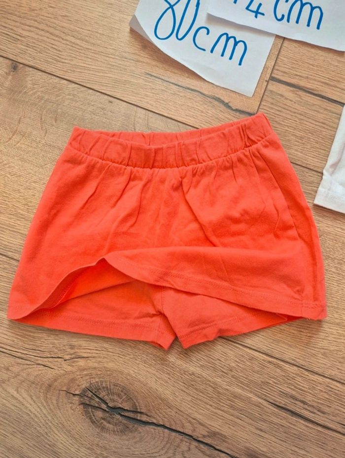 Ensemble Tee-shirt manche courte été et Jupe short fluide - photo numéro 8