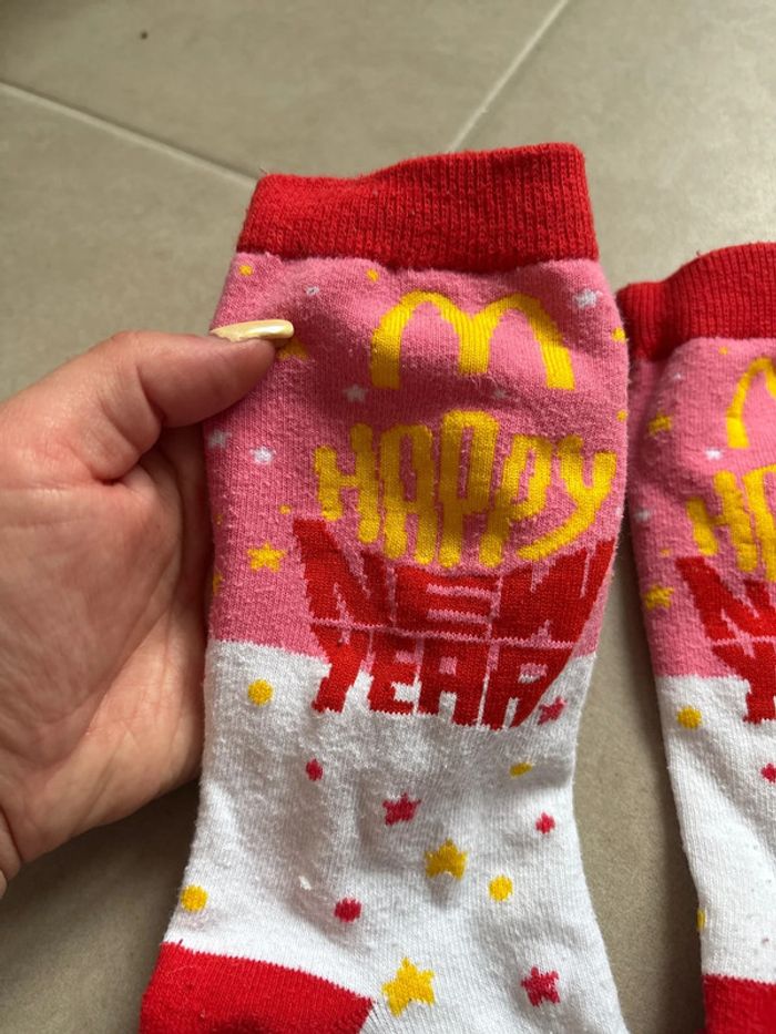 chaussettes mcdo - photo numéro 2