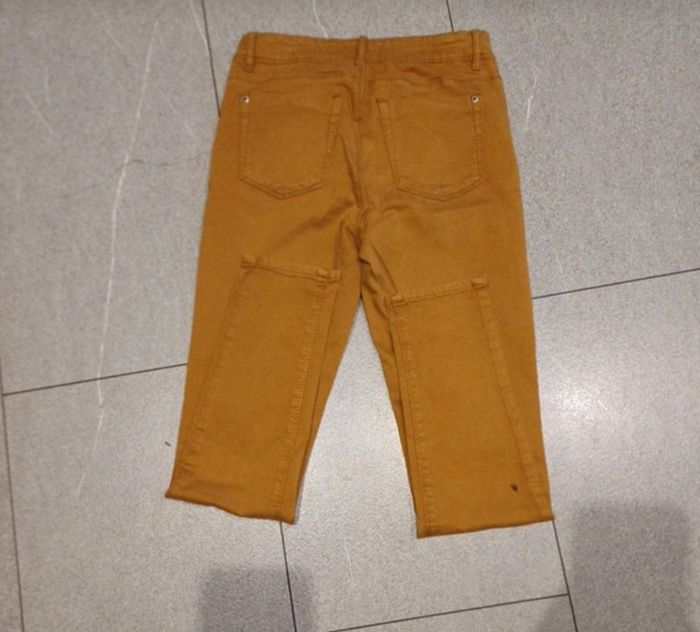 Jeans skinny moutardes taille 38 - photo numéro 5