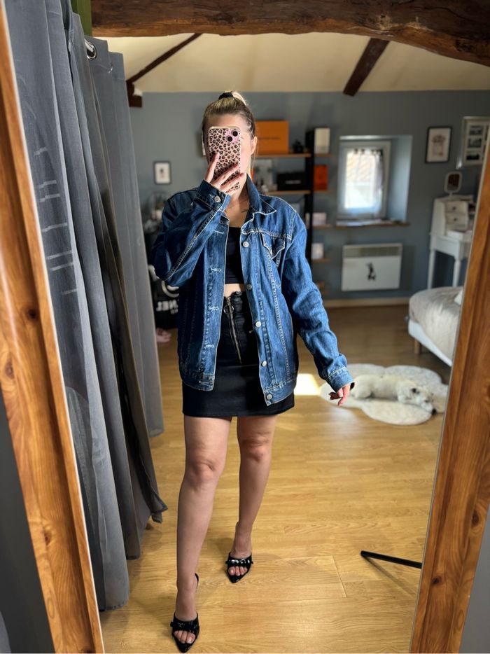 Veste en jean Levi’s vintage - Taille S - photo numéro 4
