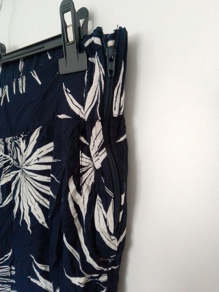 Pantalon bohème fleurs en viscose taille 48 - photo numéro 3