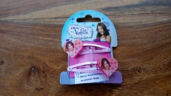 Barrettes Violetta neuves