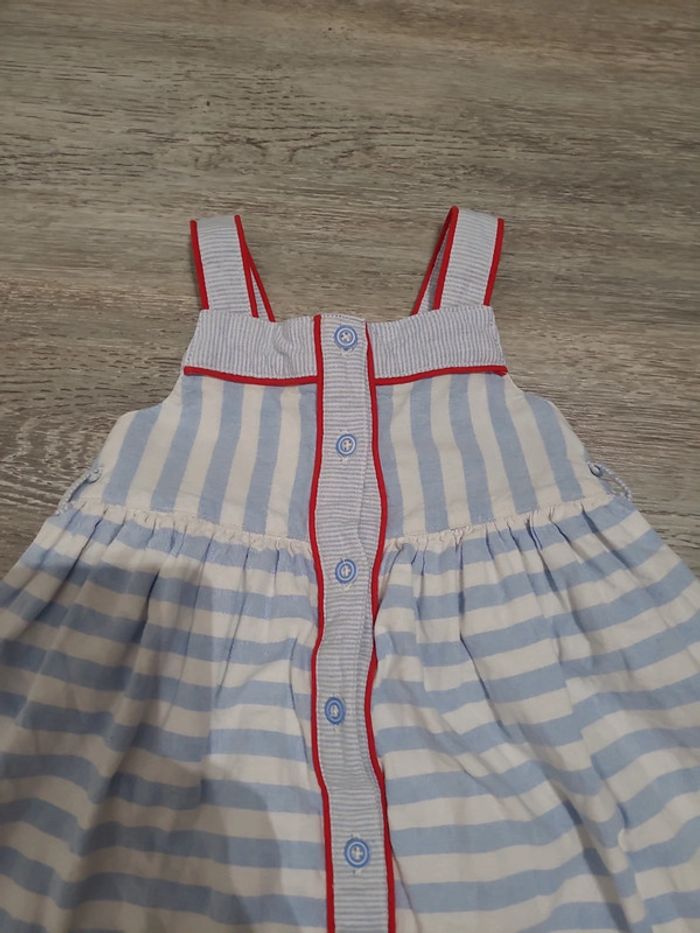 Robe marinière bleu et blanc - photo numéro 2