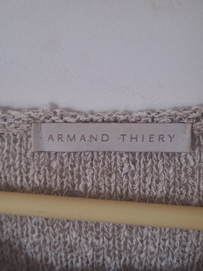 Gilet Beige Armand Thiery Taille 2 - photo numéro 6