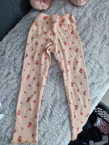 Pantalon legging côtelé motif fruit Kiabi 6 ans