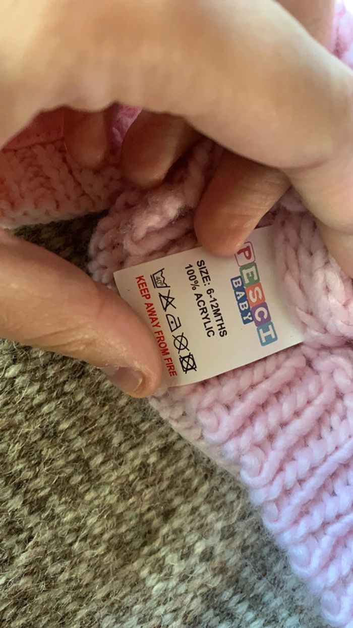 Lot bonnet fille rose 6 mois à 2 ans idée cadeau - photo numéro 12